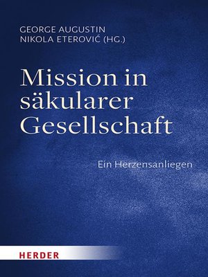 cover image of Mission in säkularer Gesellschaft